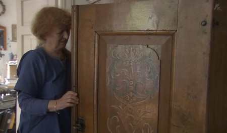 A talking cupboard her Father gave her